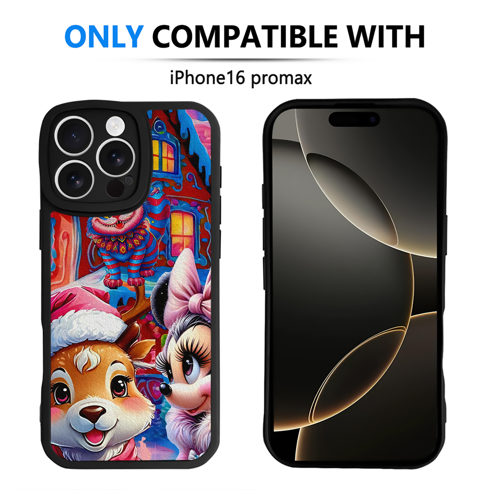 （画像用） ミッキーマウス Mickey Mouse 【iPhone 16シリーズ対応】シリコンスマホケース（レザー調） 材質：シリコン